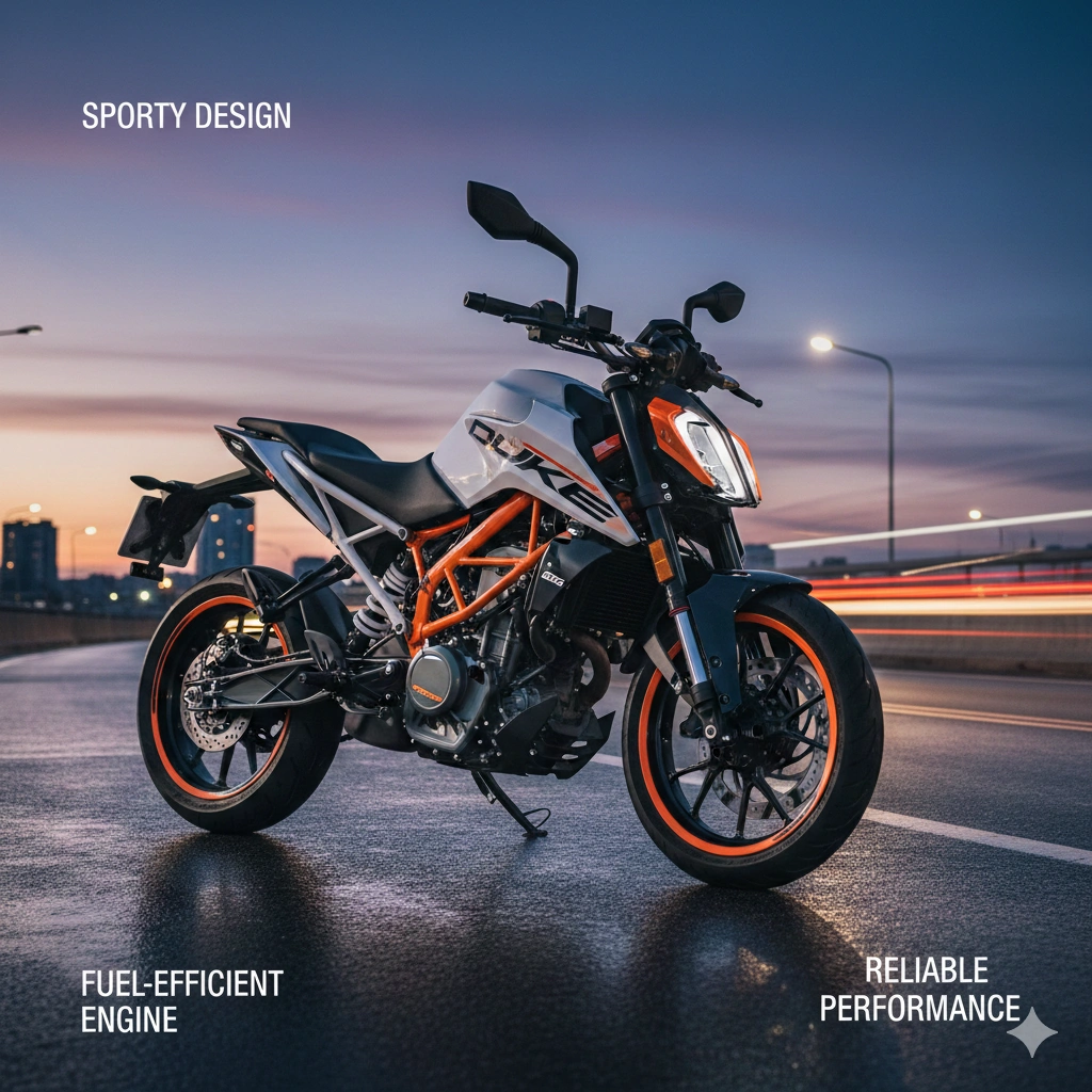 KTM Duke 250 – Sporty Design, Fuel-Efficient Engine, and Reliable Performance