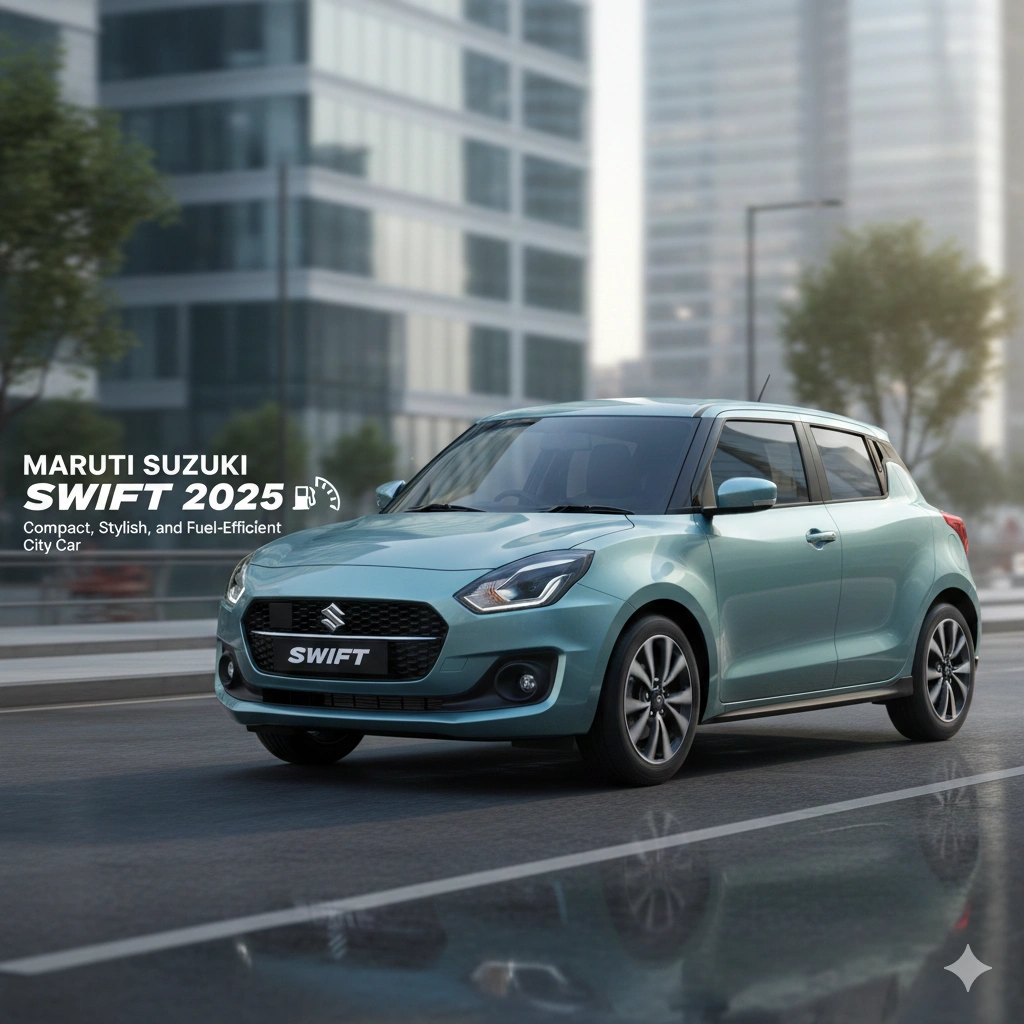 Maruti Suzuki Swift 2025 – Compact, Stylish, and Fuel-Efficient City Car