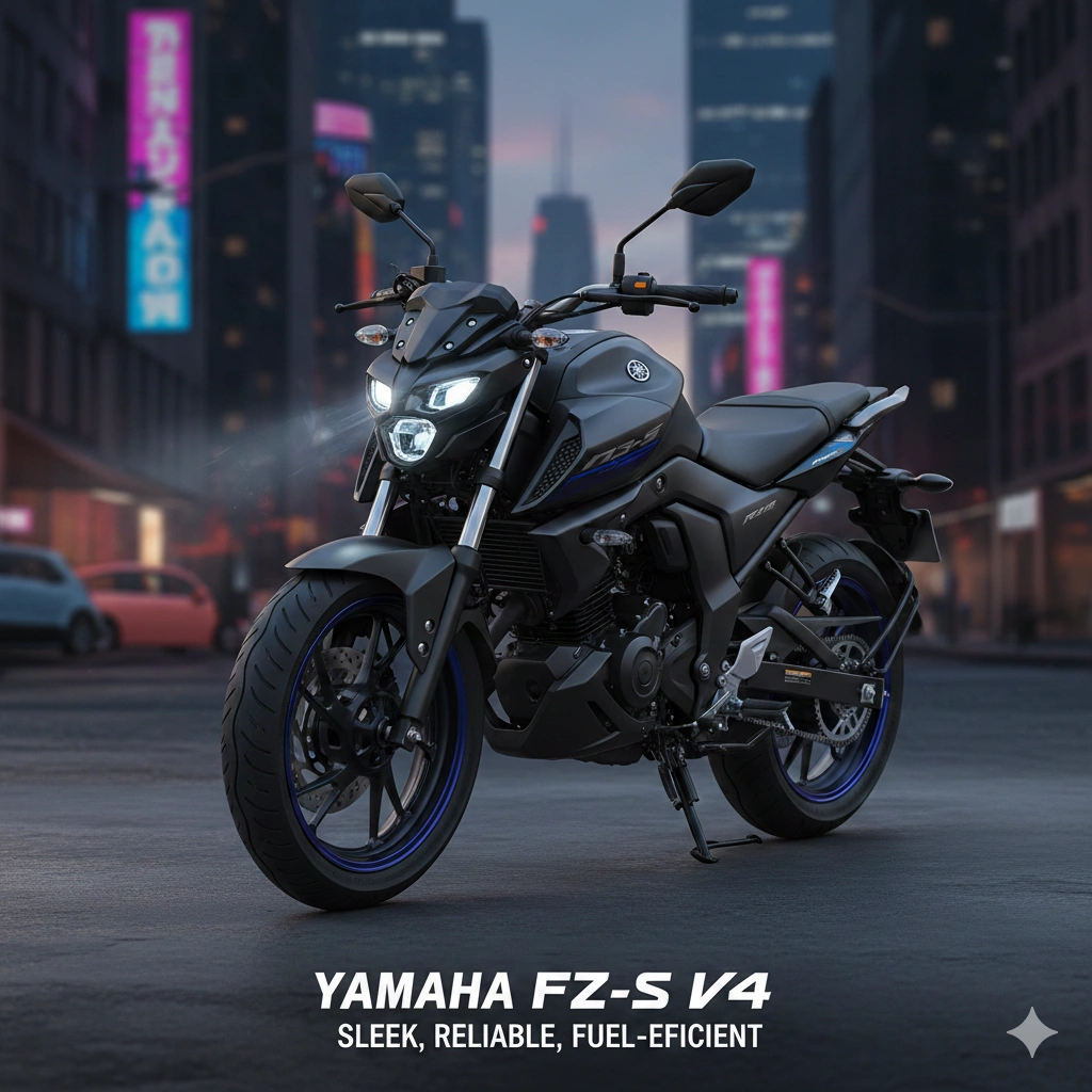 Yamaha FZ-S V4 – Sleek, Reliable, and Fuel-Efficient Motorcycle for Urban Riders