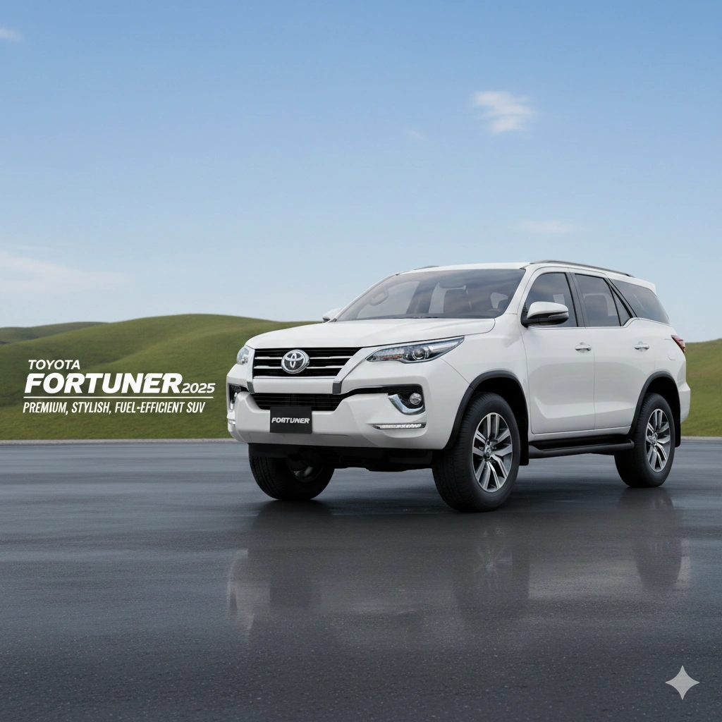 Toyota Fortuner 2025 – Premium, Stylish, and Fuel-Efficient SUV